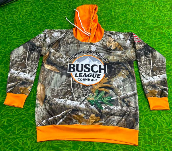 Custom Sublimation Hoodie - Camo Edition